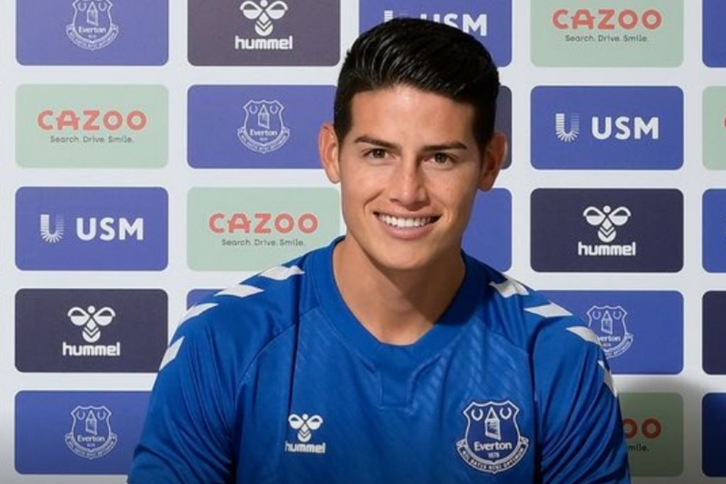 James Rodríguez, Everton