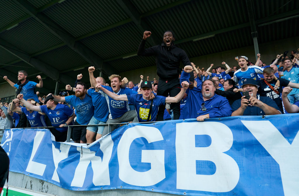 Lyngby BK and Hobro IK - Danish 3F Superliga