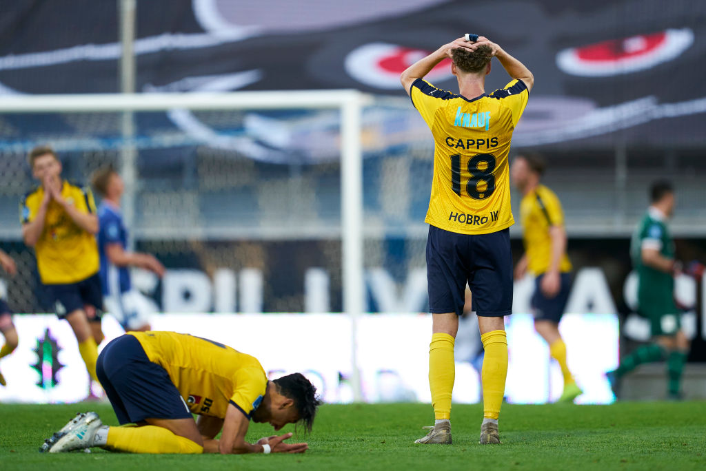 Lyngby BK and Hobro IK - Danish 3F Superliga