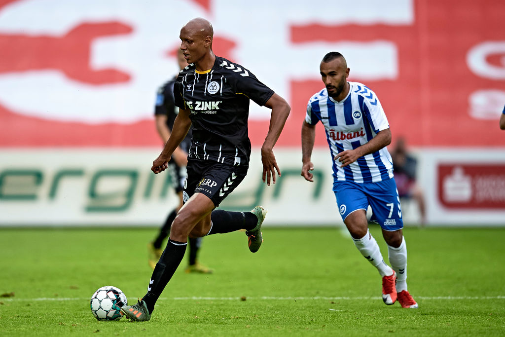 Simon Okosun, AC Horsens mod OB