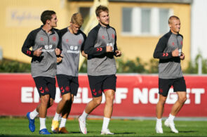 Denmark Training Session