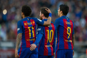 Neymar og Lionel Messi, Barcelona