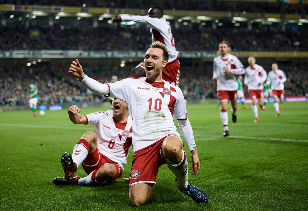 Christian Eriksen, Danmark