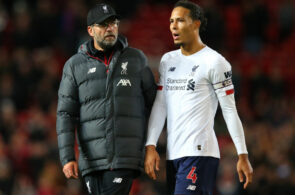 Jürgen Klopp og Virgil van Dijk, Liverpool