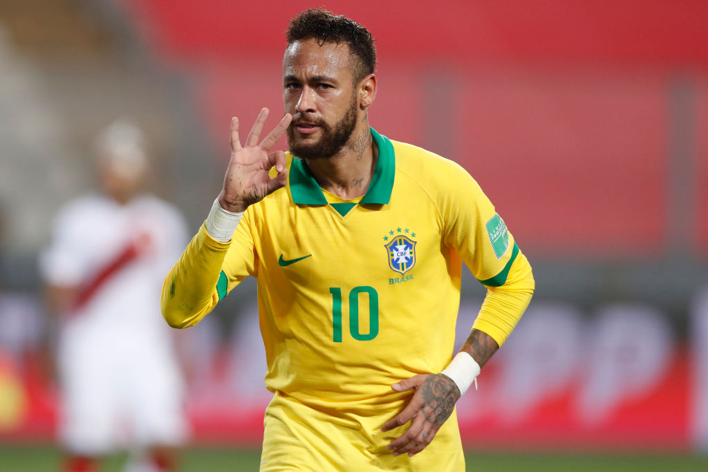 Neymar for Brasilien