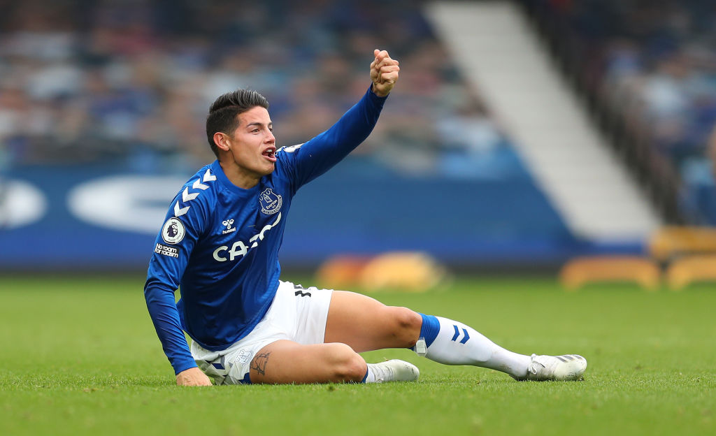 James Rodríguez, Everton