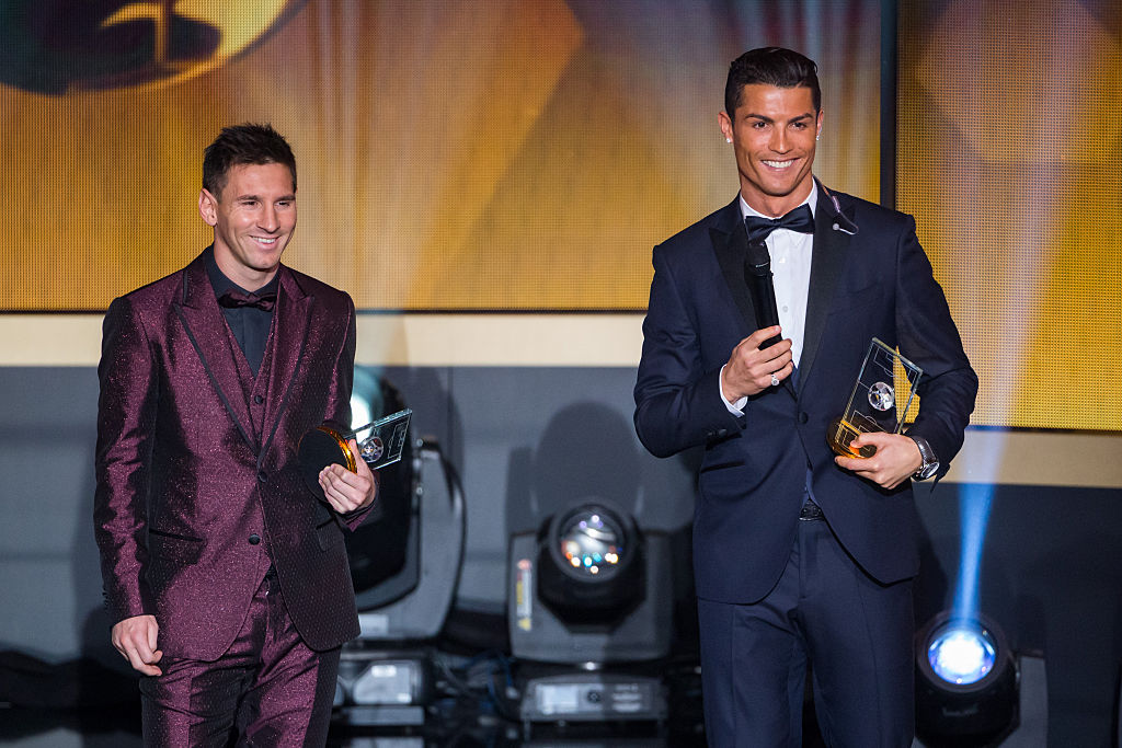 Lionel Messi og Cristiano Ronaldo