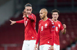 Martin Braithwaite Yussuf Poulsen Danmark