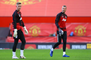 Dean Henderson og David De Gea, Manchester United
