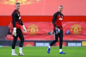 Dean Henderson og David De Gea, Manchester United
