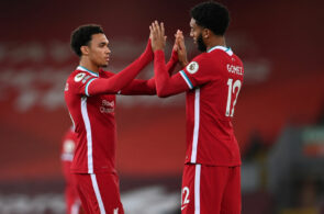 Trent Alexander-Arnold og Joe Gomez, Liverpool FC
