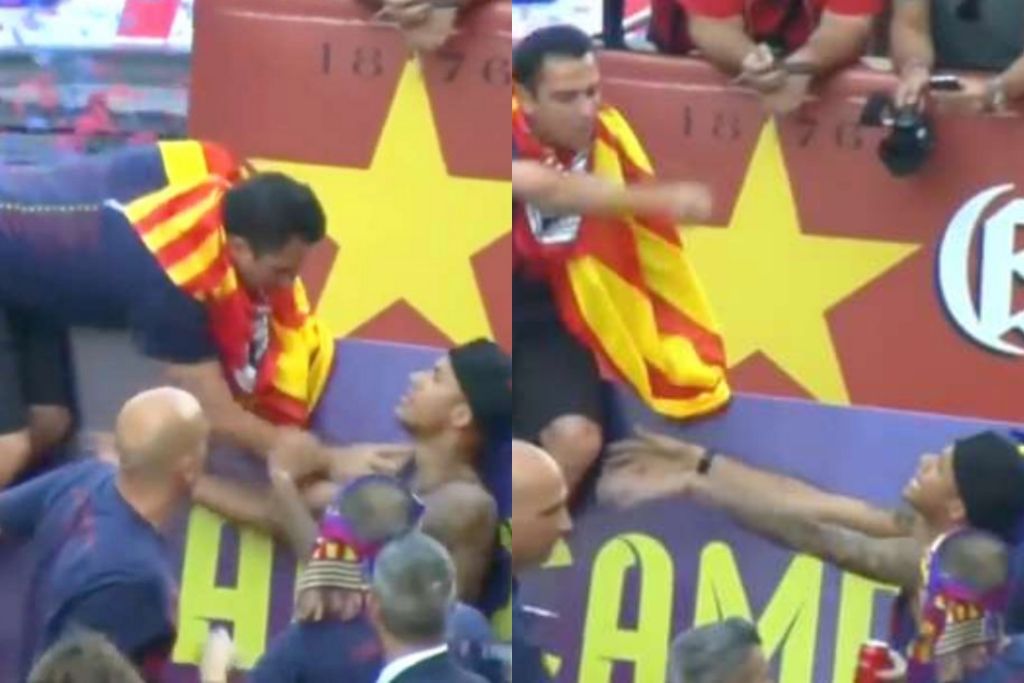 Xavi og Neymar, Barcelona