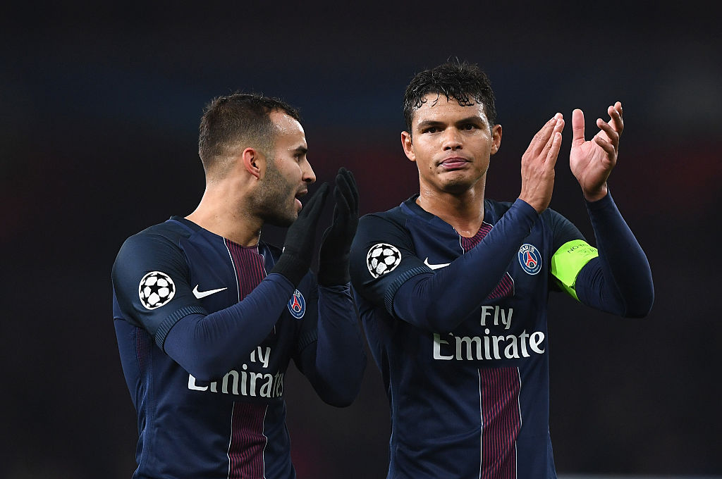 Jesé og Thiago Silva, PSG