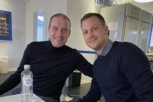 Jess Thorup og Jacob Neestrup, FC København