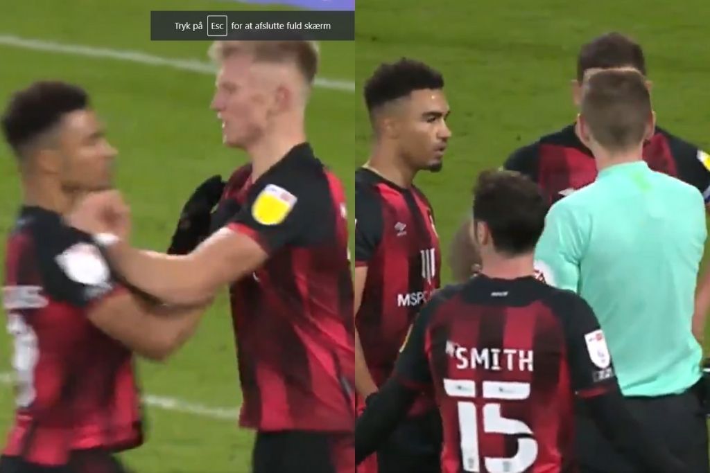 Junior Stanislas og Sam Surridge, Bournemouth