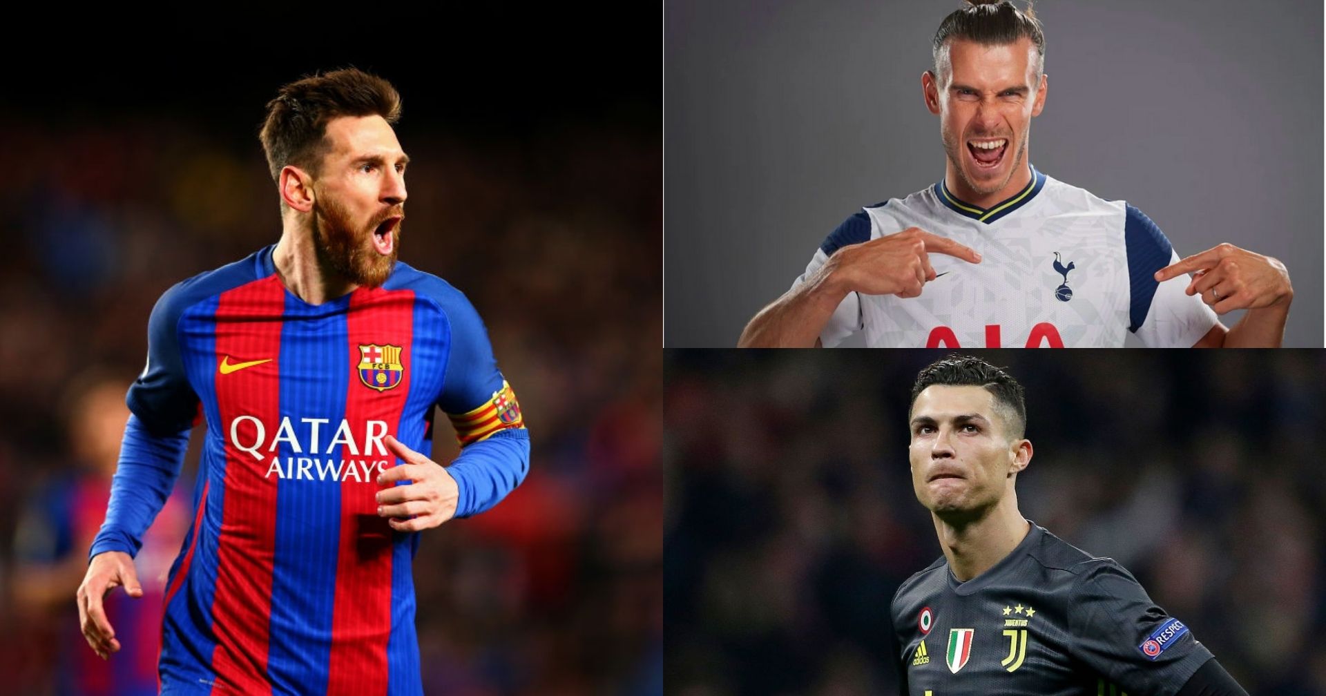Messi, Ronaldo, Bale