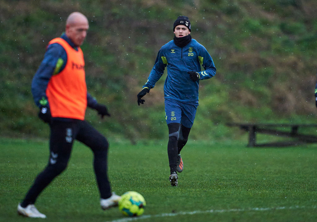 Brondby IF Training Session