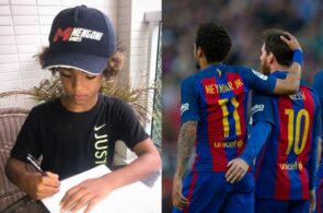 Kauan Basile, Neymar og Lionel Messi