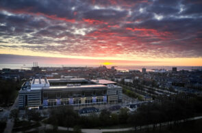 Danish Football Grounds From The air