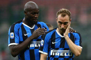 Romelu Lukaku og Christian Eriksen, Inter