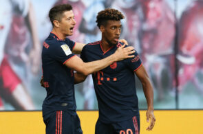Kingsley Coman Robert Lewandowski Bayern München